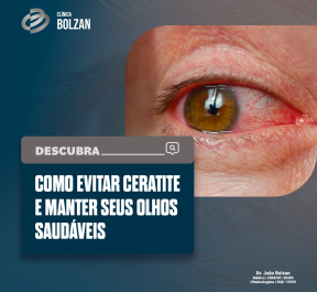 Como evitar ceratite e manter seus olhos saudáveis